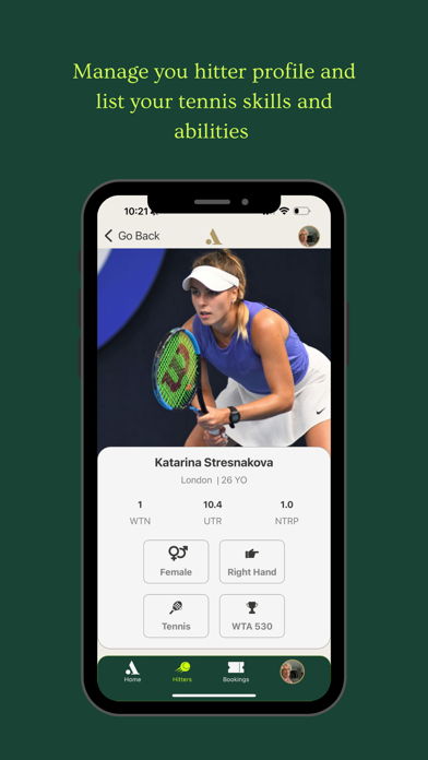 All Court Tennis Club Business Screenshot