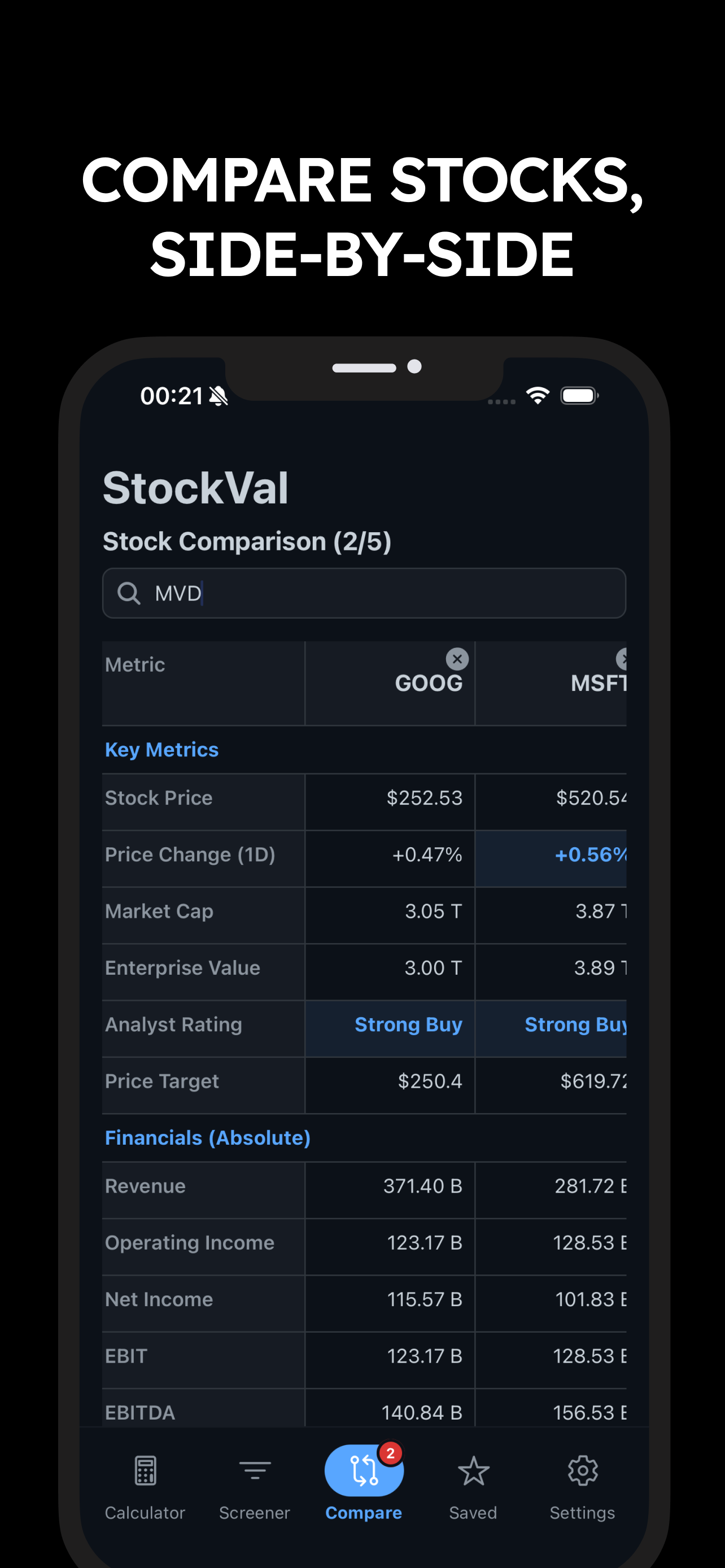 StockVal AI: Fair Value Stocks screenshot 5