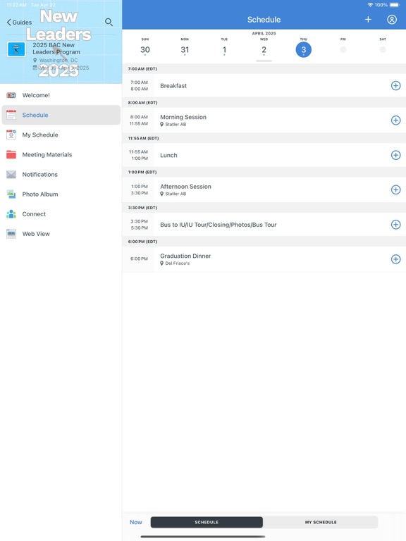 Screenshot #5 pour BAC Meetings