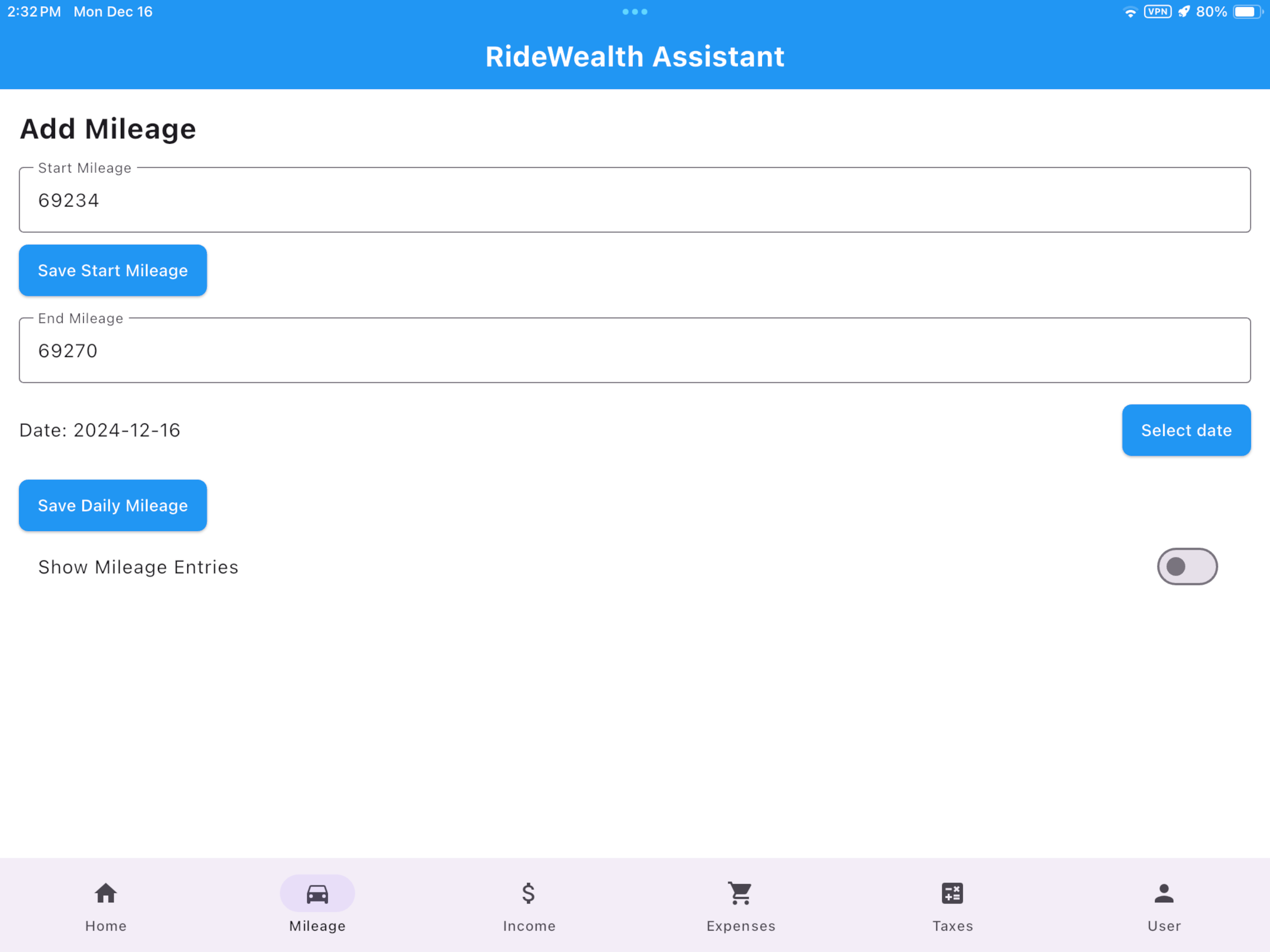 Ridewealth Assistant screenshot 4