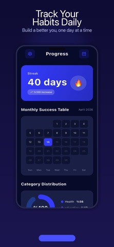 StreakUp: Daily Habit Tracker Screenshot 4 of 5