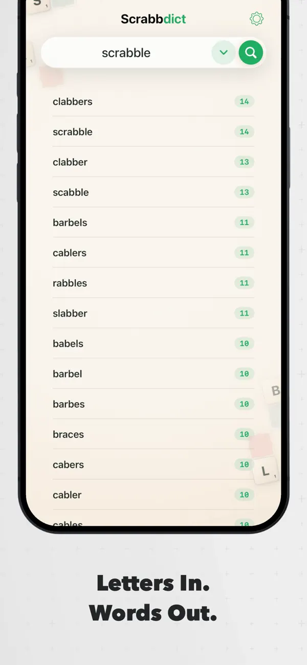 Screenshot #2 pour Scrabbdict
