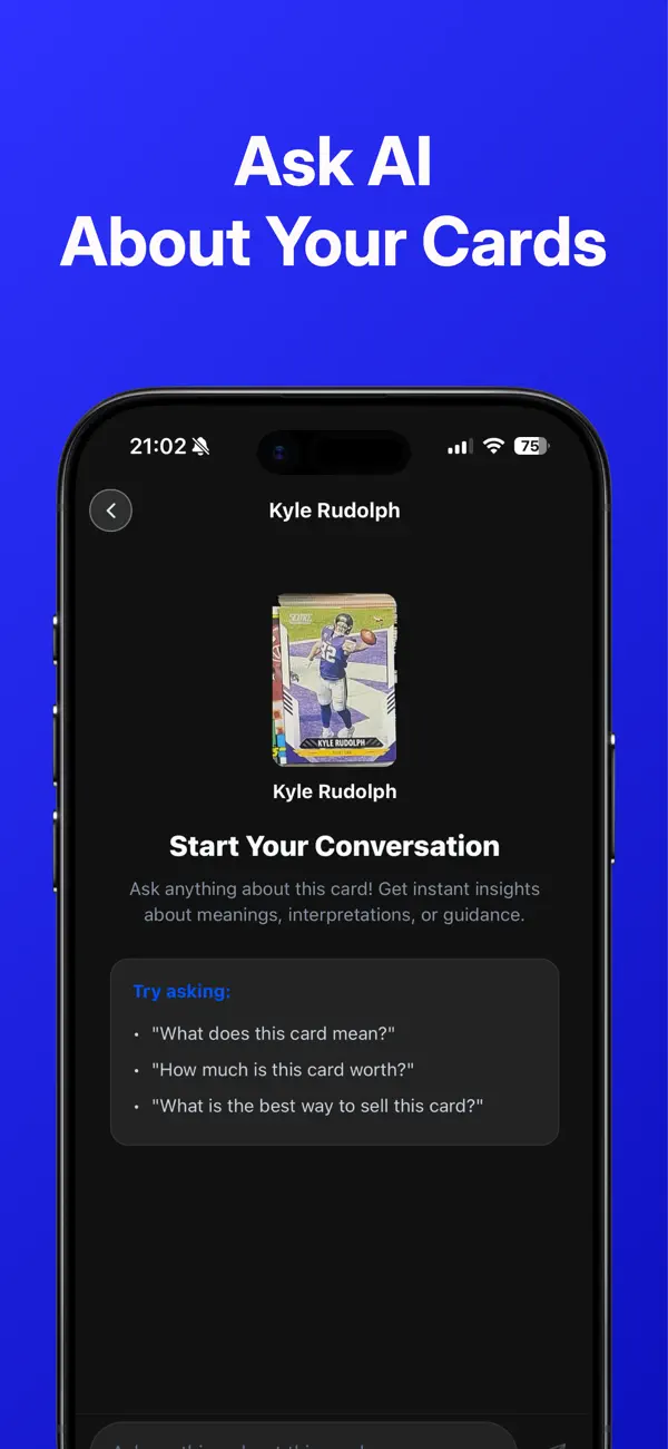Screenshot #3 pour Sports Card Scanner - Cardora