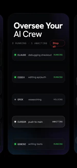 Gray: AI Terminal & SSH Client iPhone screenshot 5