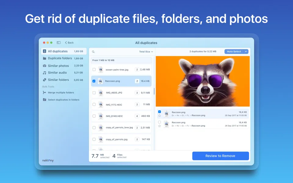 Screenshot 2 of Duplicate File Finder Pro 8.5.2