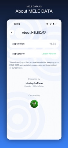 MELE DATA screenshot