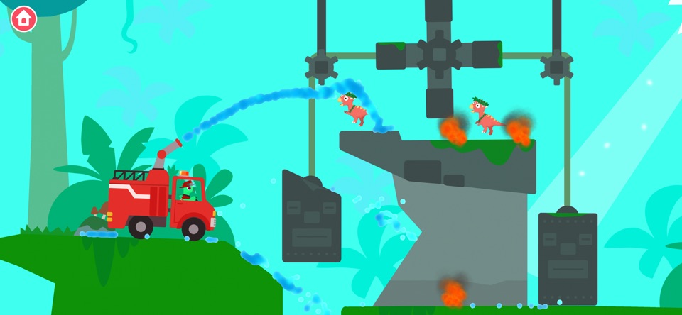 Dinosaur Fire Truck screenshot 6