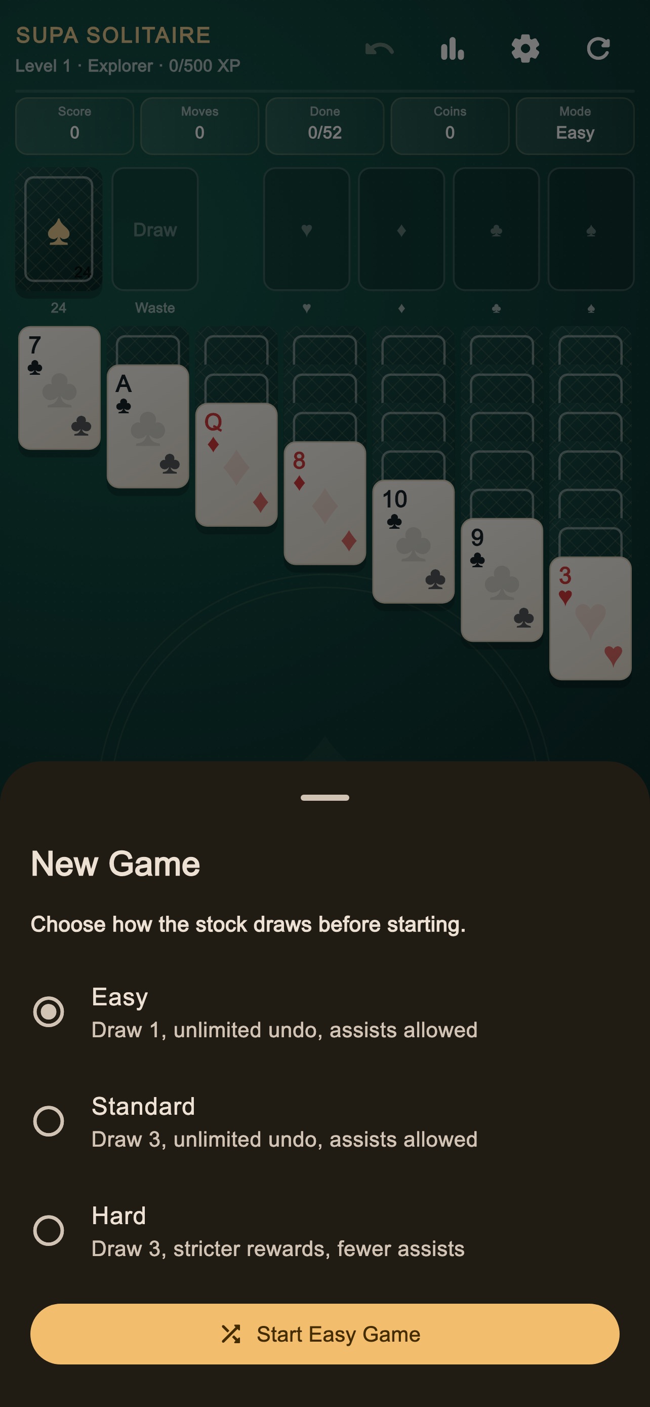 Screenshot 1 of Supa Solitaire