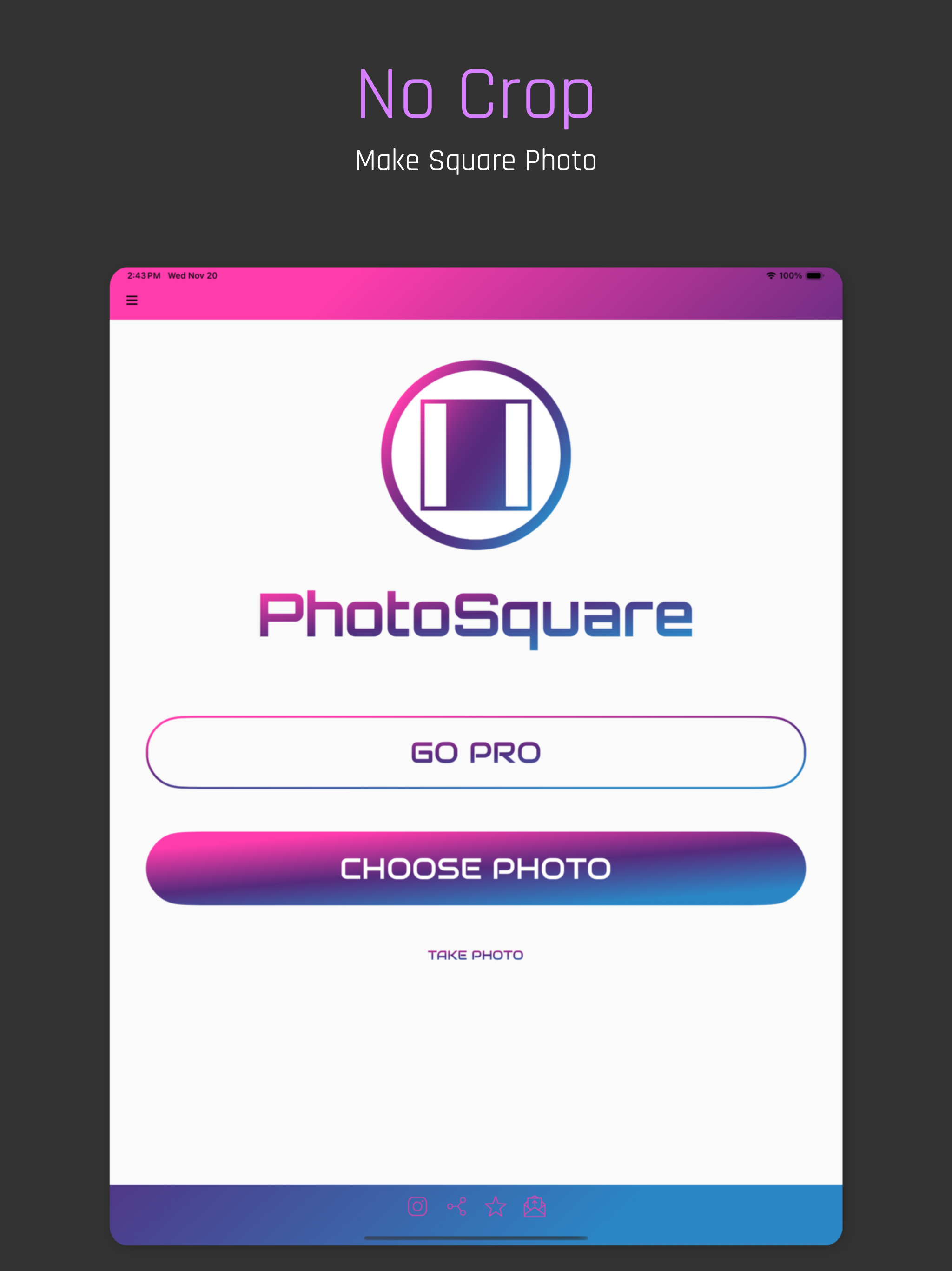 PhotoSquare for Instagram