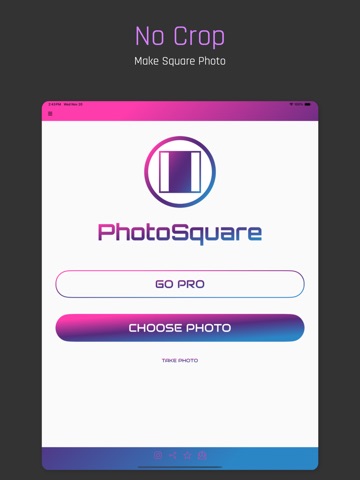 PhotoSquare for Instagram iPad screenshot