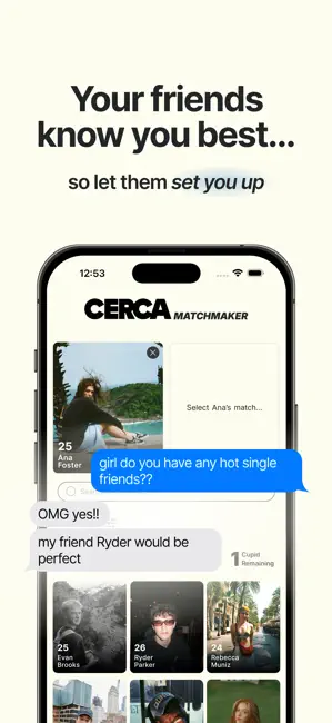 Cerca Dating: Meet Mutuals iPhone screenshot 2