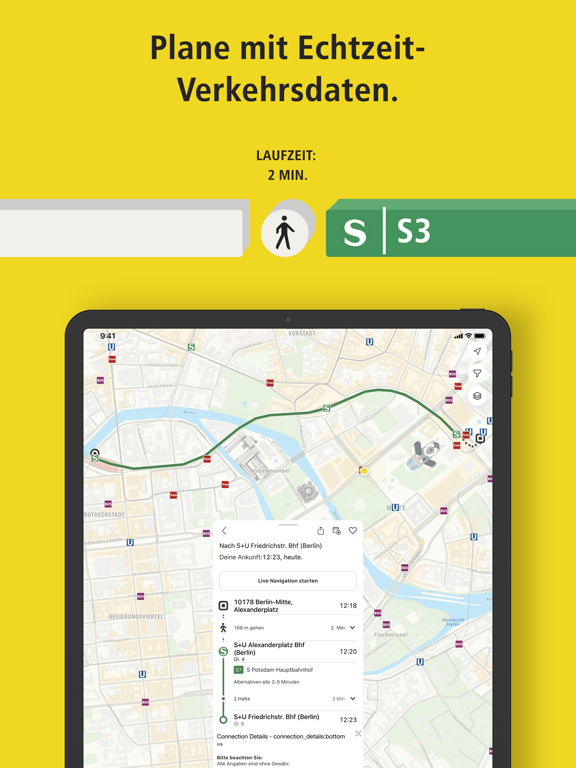 Screenshot #5 pour BVG Fahrinfo: ÖPNV Berlin