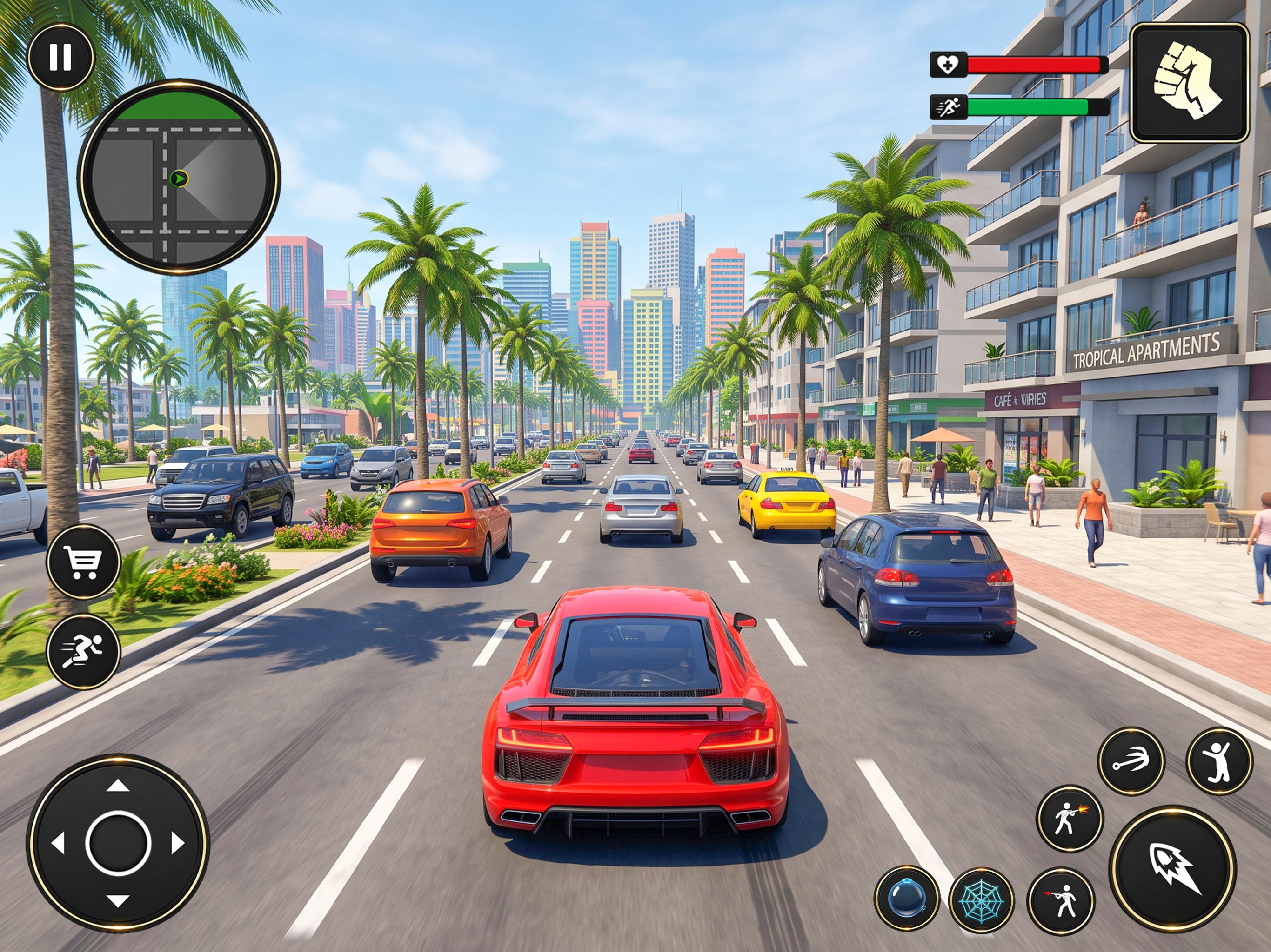 Real Grand City Crime War Game screenshot 10