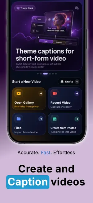 Easy Caption: Speech to Text screenshot 1