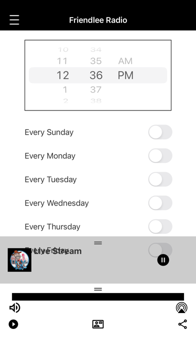 Friendlee Radio iPhone screenshot 4 - Entertainment app