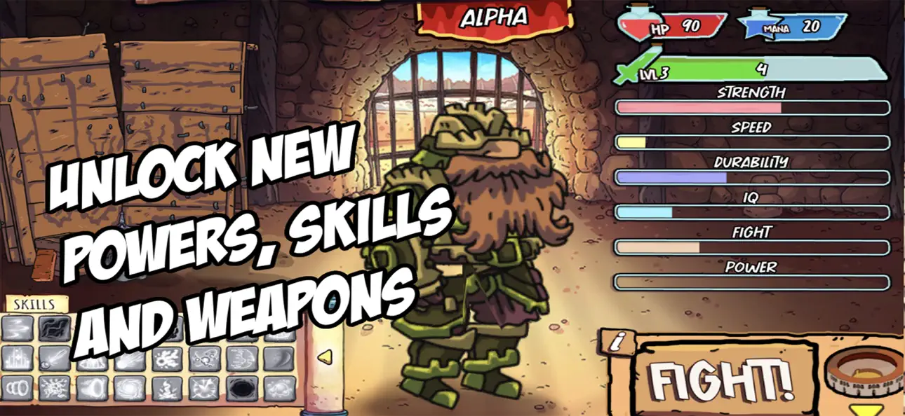 WOF - Arena iOS Mod IPA screenshot 2 - iOS game interface