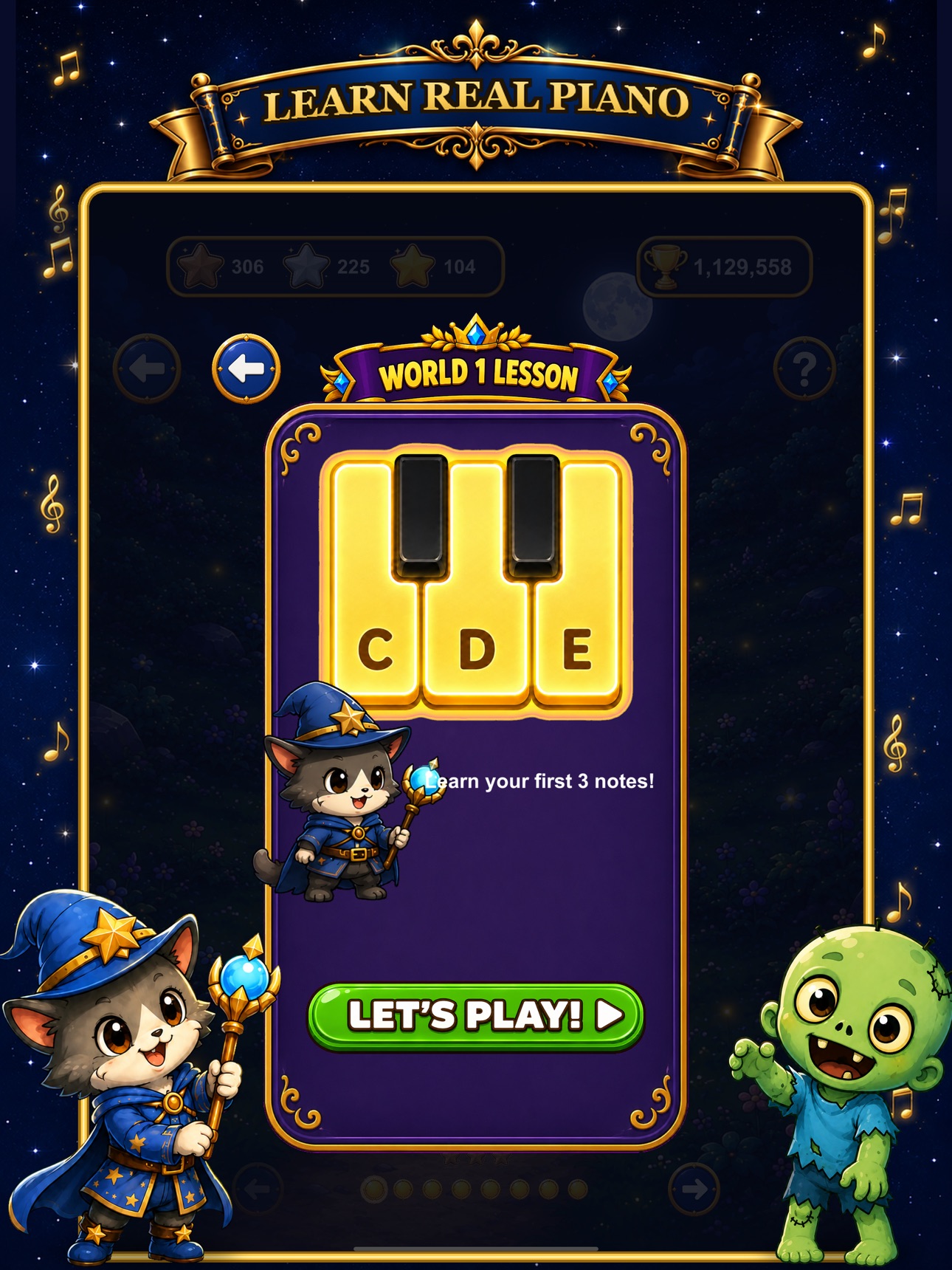Screenshot 9 of Piano and Zombies