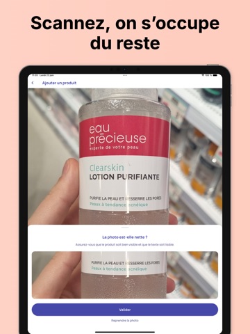 SkeenFit : Scan Cosmétique iPad screenshot
