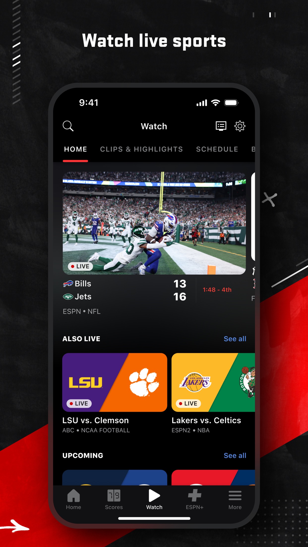 ESPN: Live Sports & Scores screenshot 2