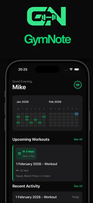 GymNote: Workout Tracker screenshot 3