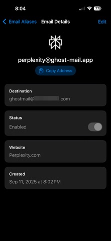 Ghost Mail screenshot