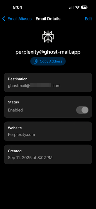 Ghost Mail Screenshot 5 of 7