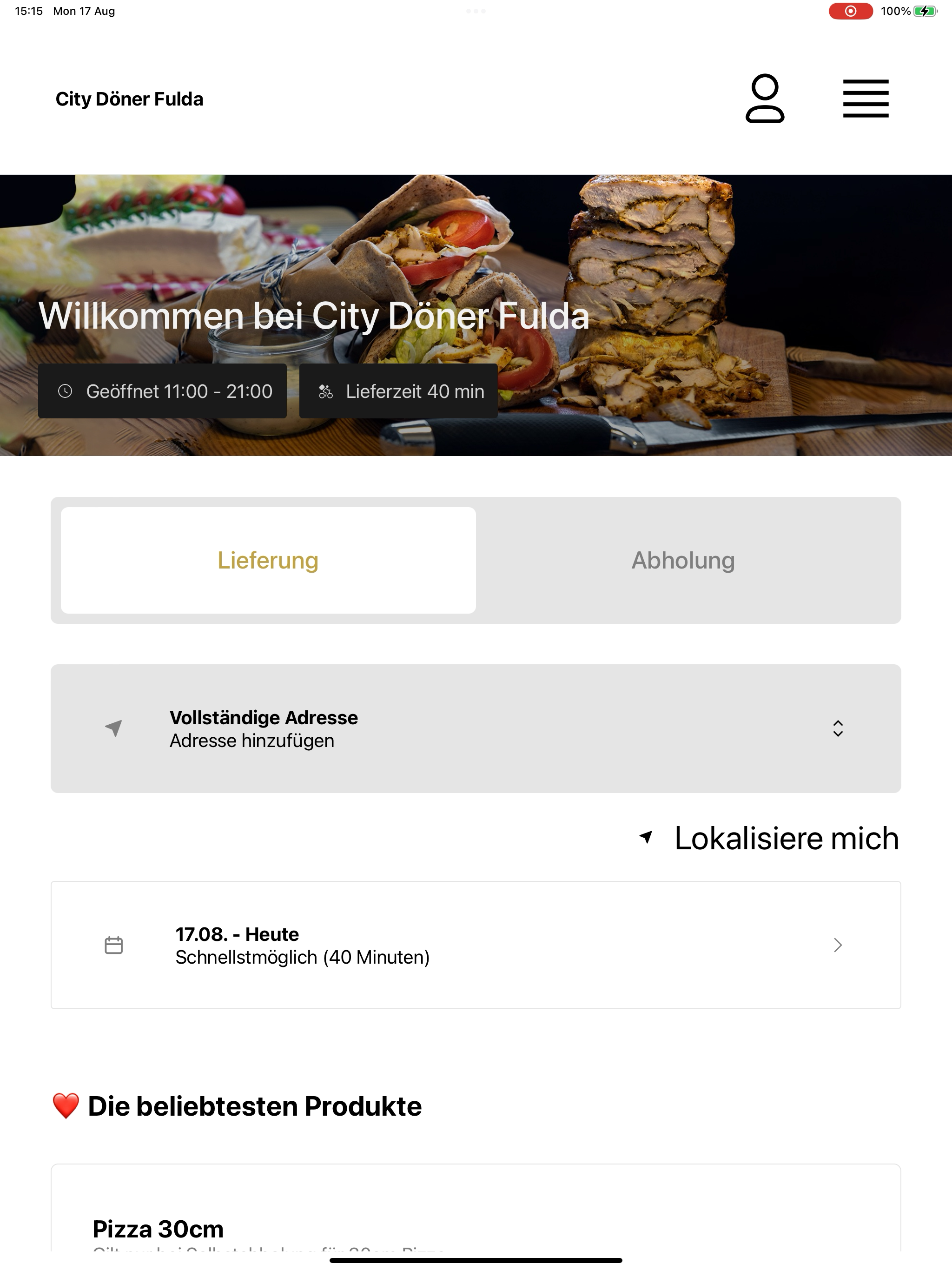 City Döner Fulda screenshot 10