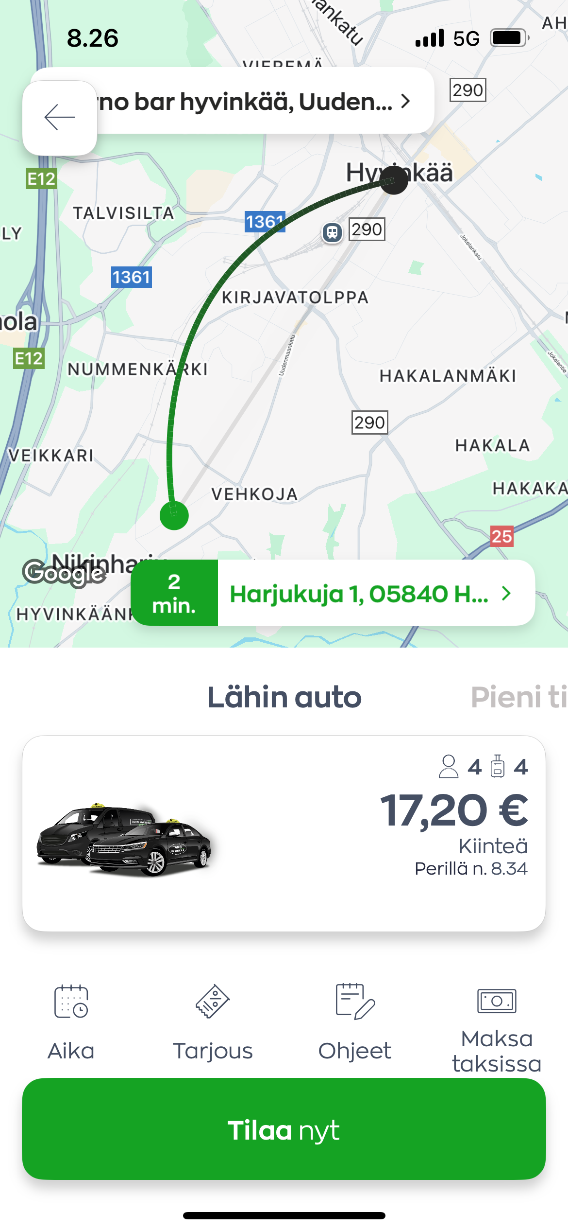 Taksi Hyvinkää