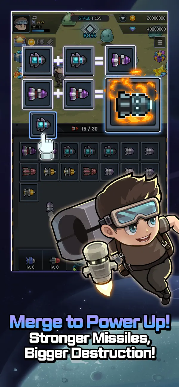 Idle Cannon Shooter iOS Mod IPA screenshot 5 - iOS game interface