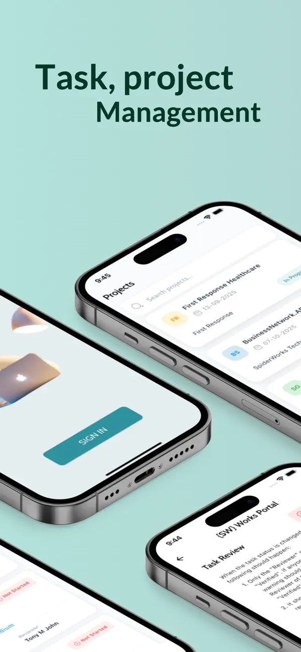 #2. DashX Workspace (iOS) โดย: SpiderWorks Technologies Private Limited