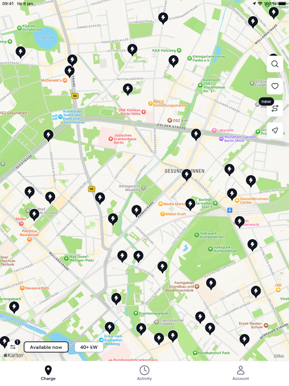 Screenshot #4 pour Plugsurfing — bornes de charge