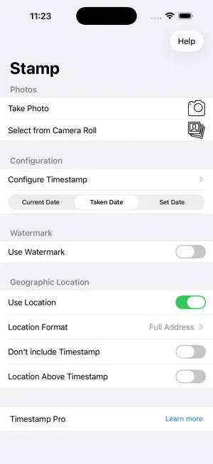 Timestamp Images screenshot 1