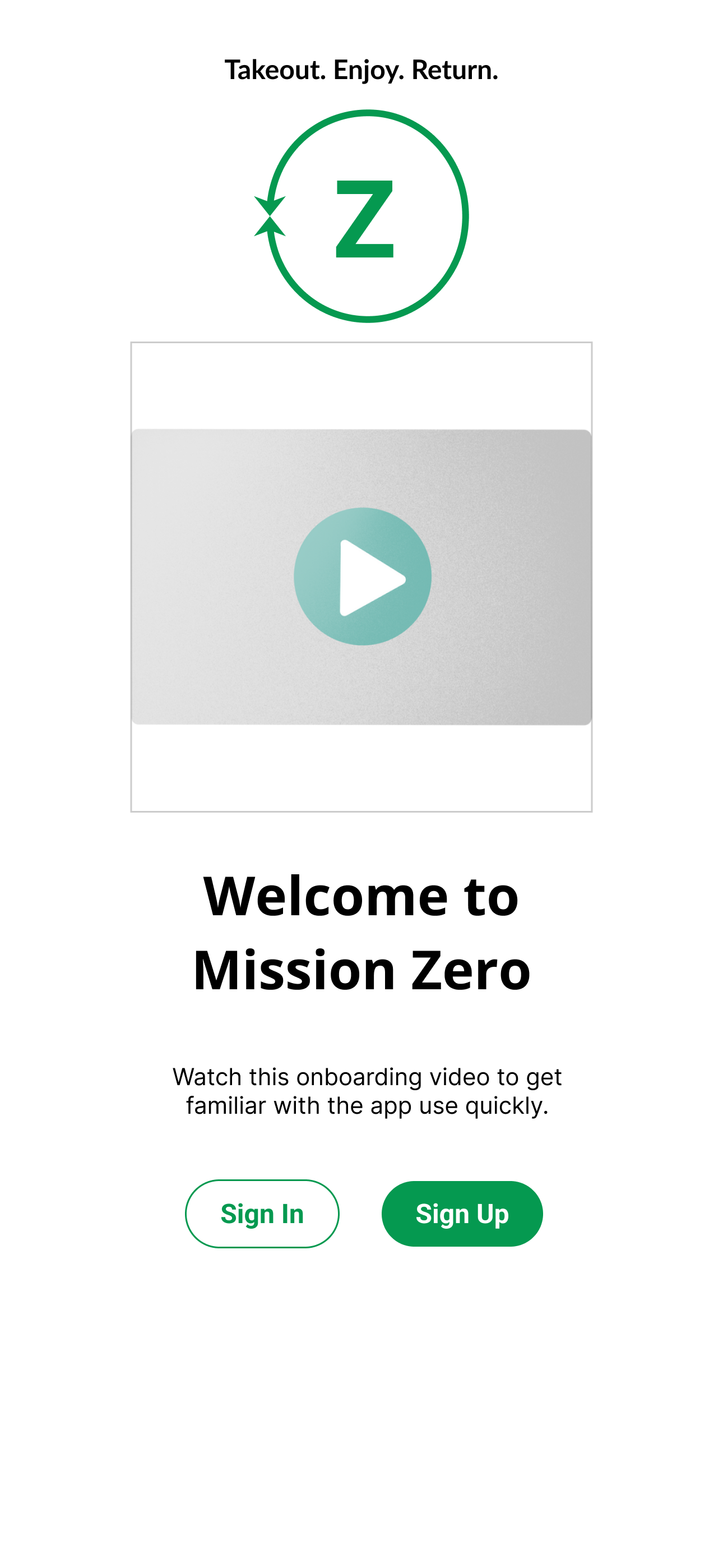 Mission Zero App