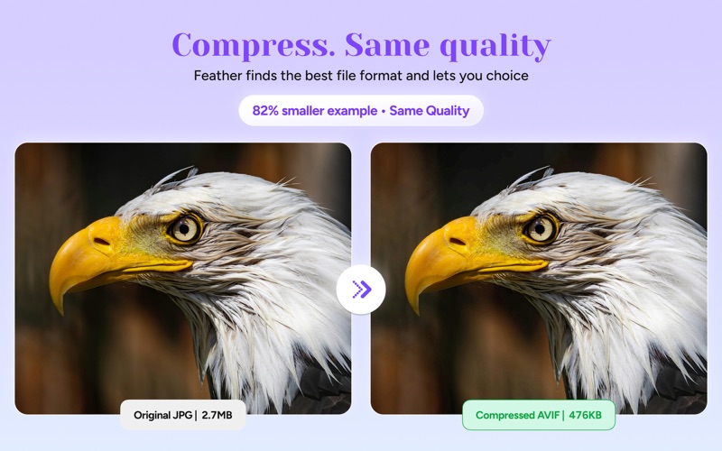Feather - File Compressor screenshot