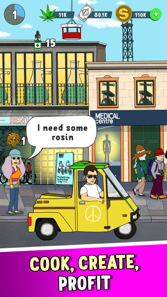 #4. Weed Street$ (iOS) 由: Ludum LLC