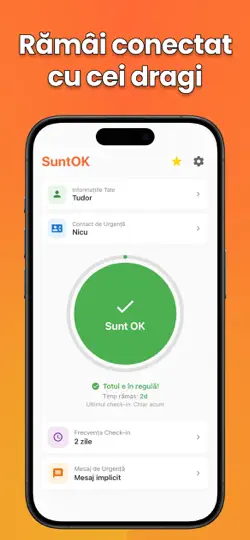 Captura de pantalla de SuntOK en iPhone 1