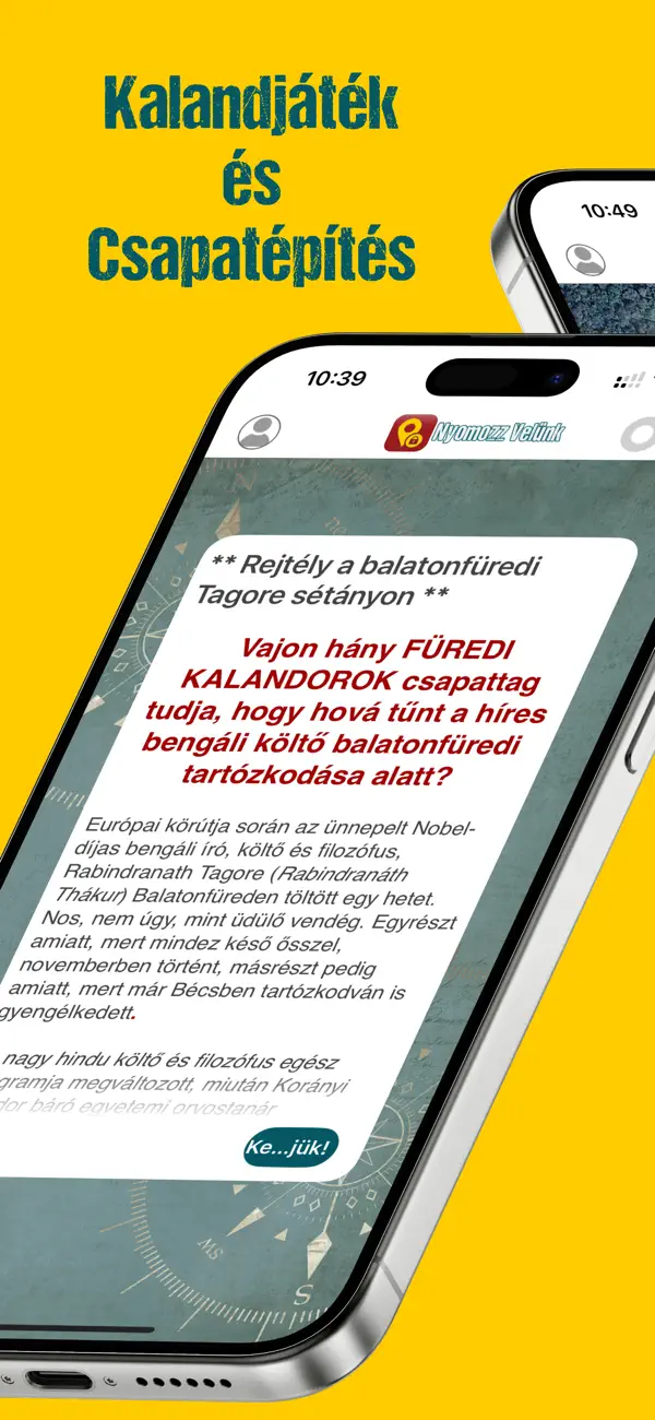 Screenshot #1 pour Nyomozz Velünk