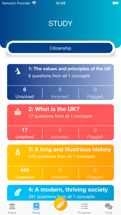 UK Citizenship: Life in the UK Screenshot