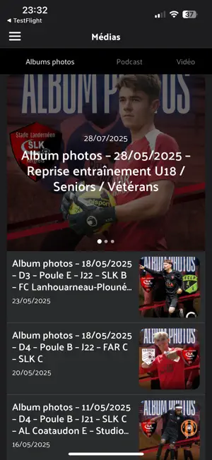 Stade Landernéen Kergreis screenshot 2