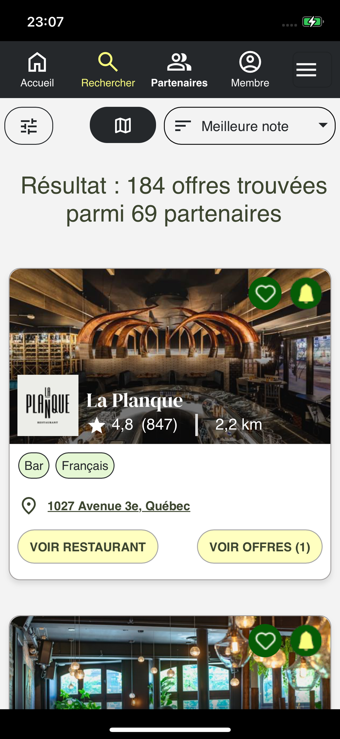 Choix du Chef