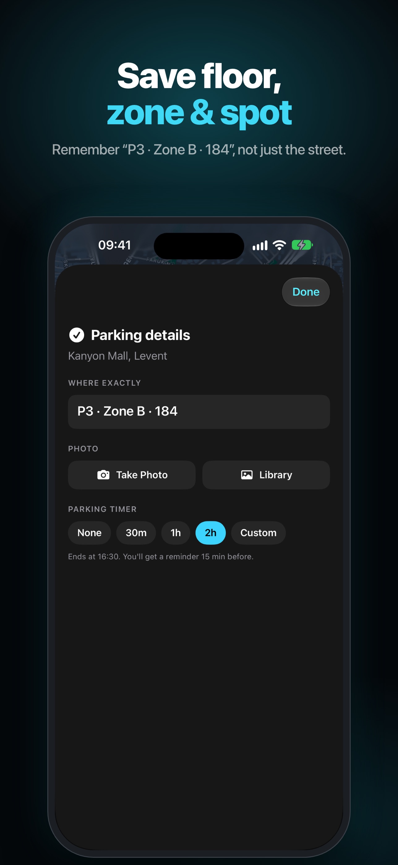 Screenshot 2 of CarPin:Car Finder