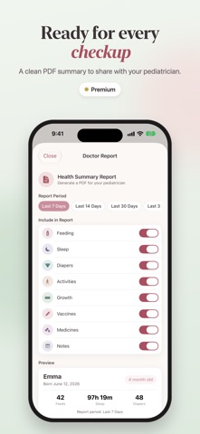 Nurly: Newborn Baby Tracker Screenshot 7 of 10