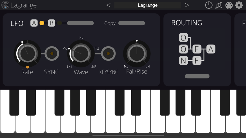 #4. Lagrange - AUv3 Plug-in Synth (iOS) Podle: iceWorks, Inc.