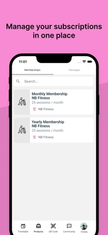 NB Fitness & Coaching iPhone screenshot