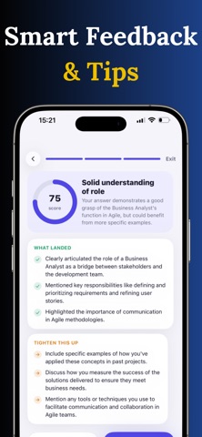 Interview Ready - Job Prep iPhone screenshot