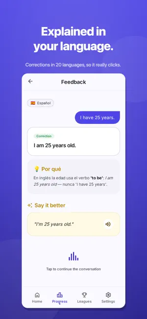 Aria: AI English Tutor screenshot 4