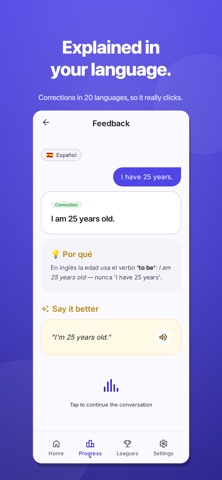 Aria: AI English Tutor Screenshot 4 of 5