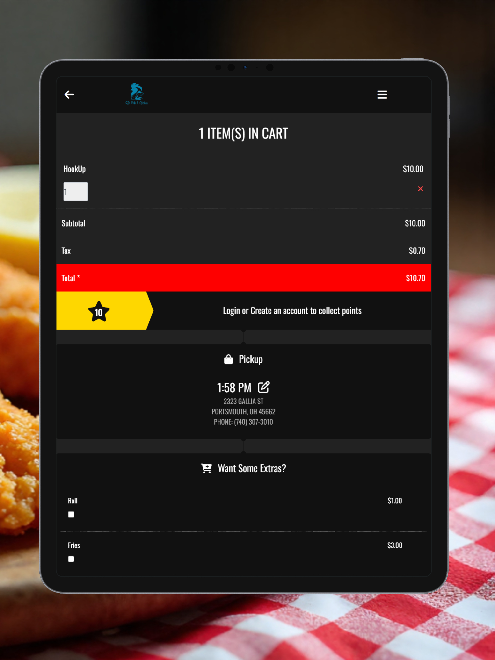 CJ's Fish and Chicken screenshot 7