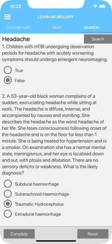 Learn Neurology Screenshot 6 of 9
