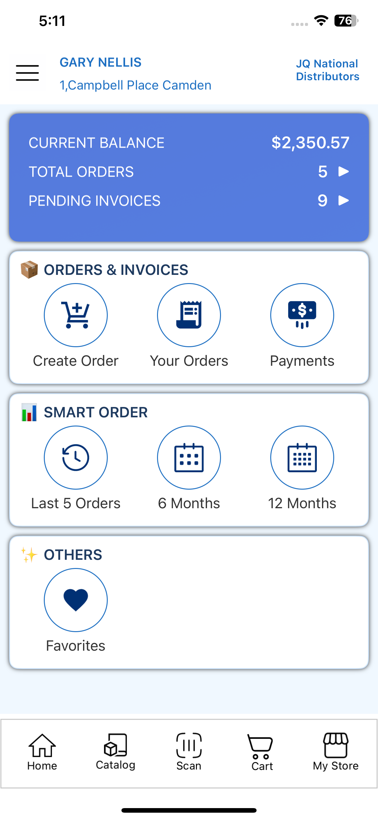 Pallet Customer Portal